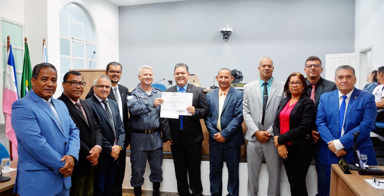 Câmara homenageia a PM pelos 13 anos do Batalhão de São Mateus, ES