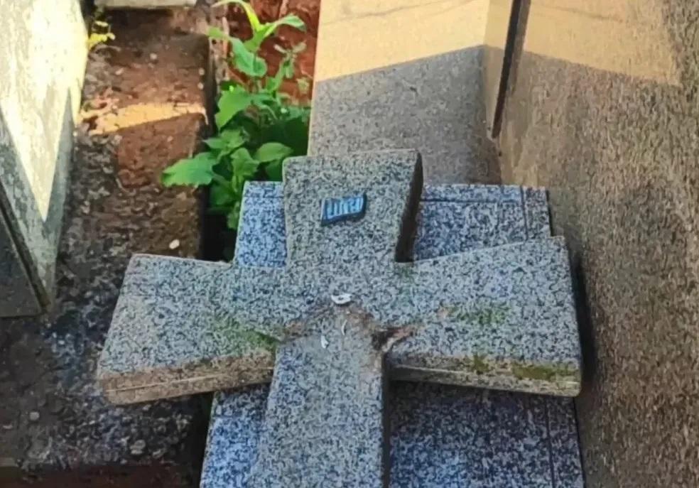 40 túmulos são depredados e violados em cidade do Sul do ES