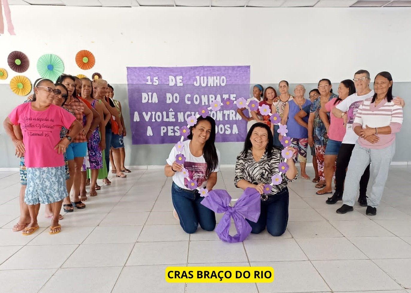 Atividades nos CRAS e dados do CREAS enfocam violência contra idosos, em Conceição da Barra, ES