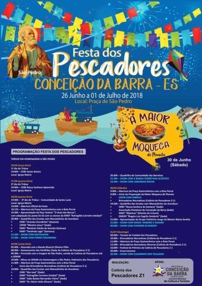 Festa de São Pedro começa nesta quinta-feira (28), em Conceião da Barra, ES