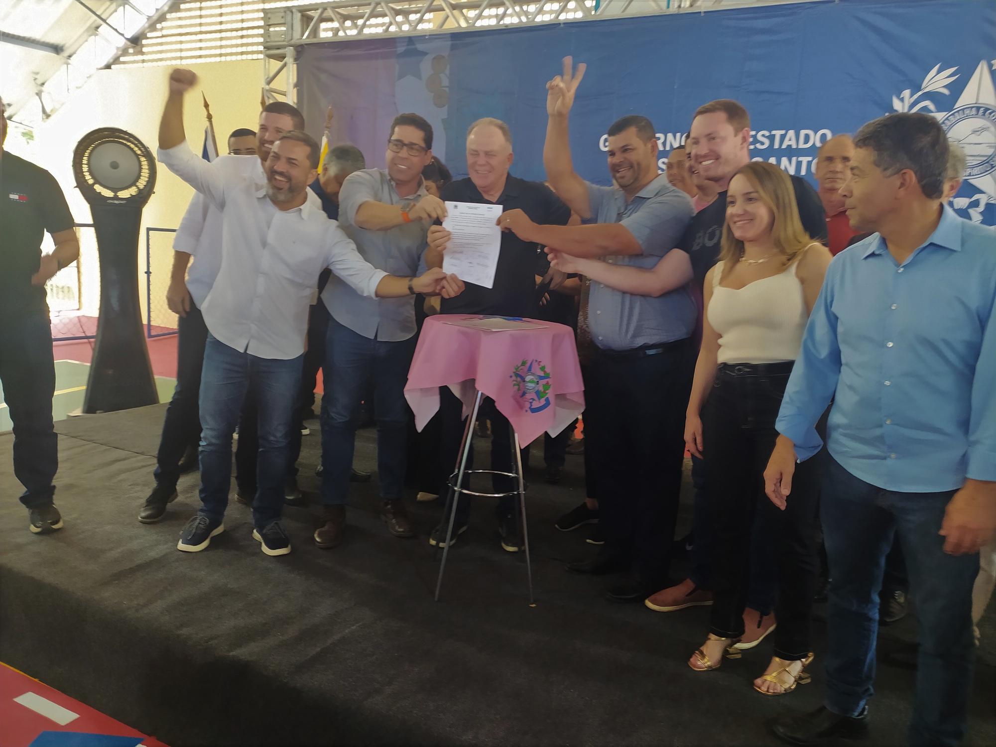 Governador Renato Casagrande entrega obras e anuncia novas ações em Conceição da Barra, ES