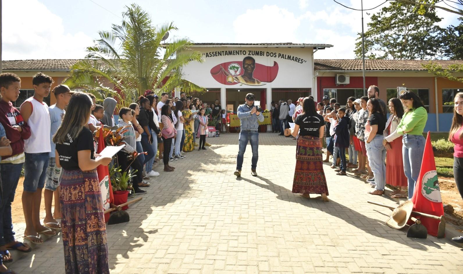 Com investimento de quase R$ 800 mil, recursos próprios da Prefeitura de São Mateus, Assentamento Zumbi dos Palmares ganha escola totalmente reformada