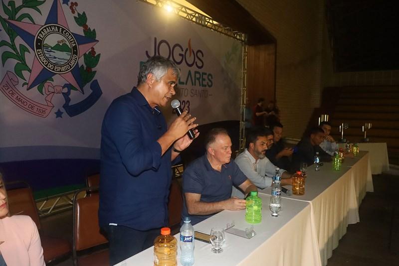 Cerimônia marca início da etapa final estadual infantil dos Jogos Escolares