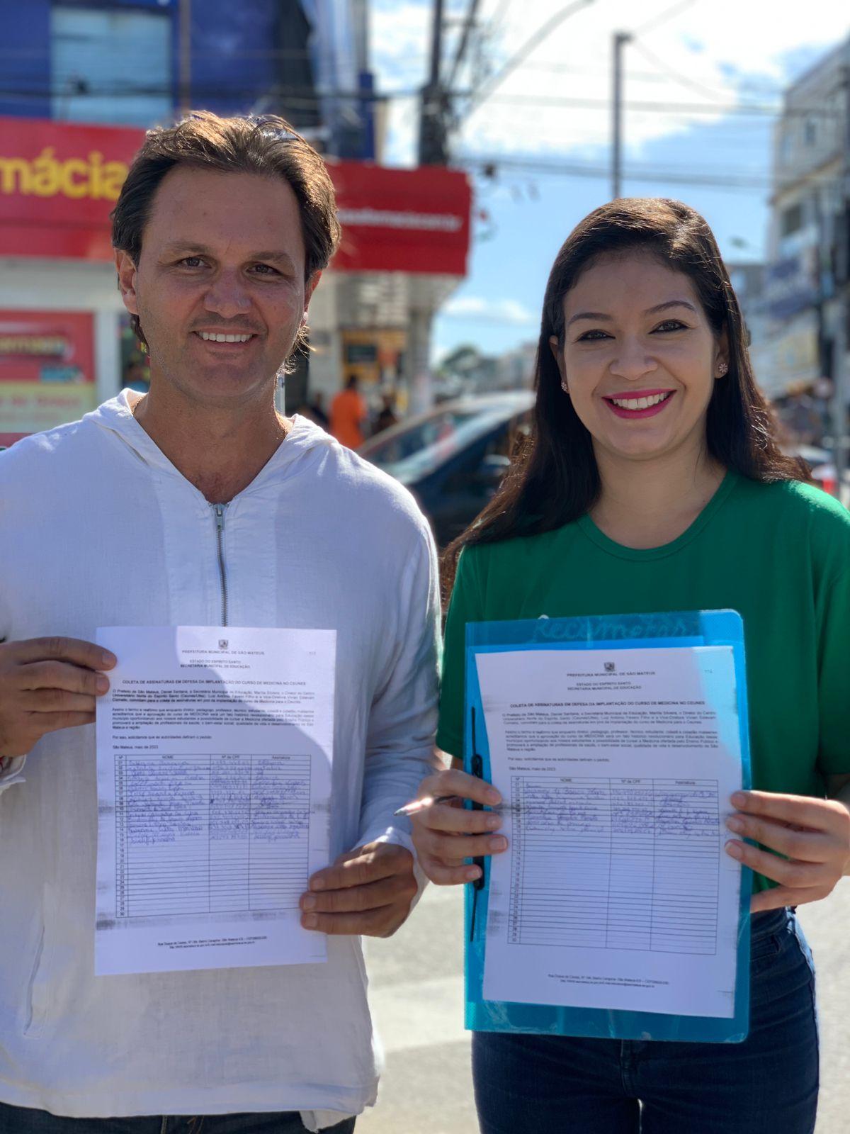 Luta pela independência do Ceunes e curso de medicina ganha força: Daniel busca apoio da ministra Simone Tebet