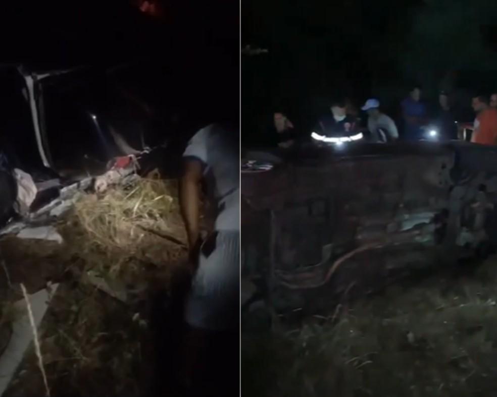 Grave acidente entre caminhão e van deixa seis mortos e dois feridos na BR-116, na Bahia