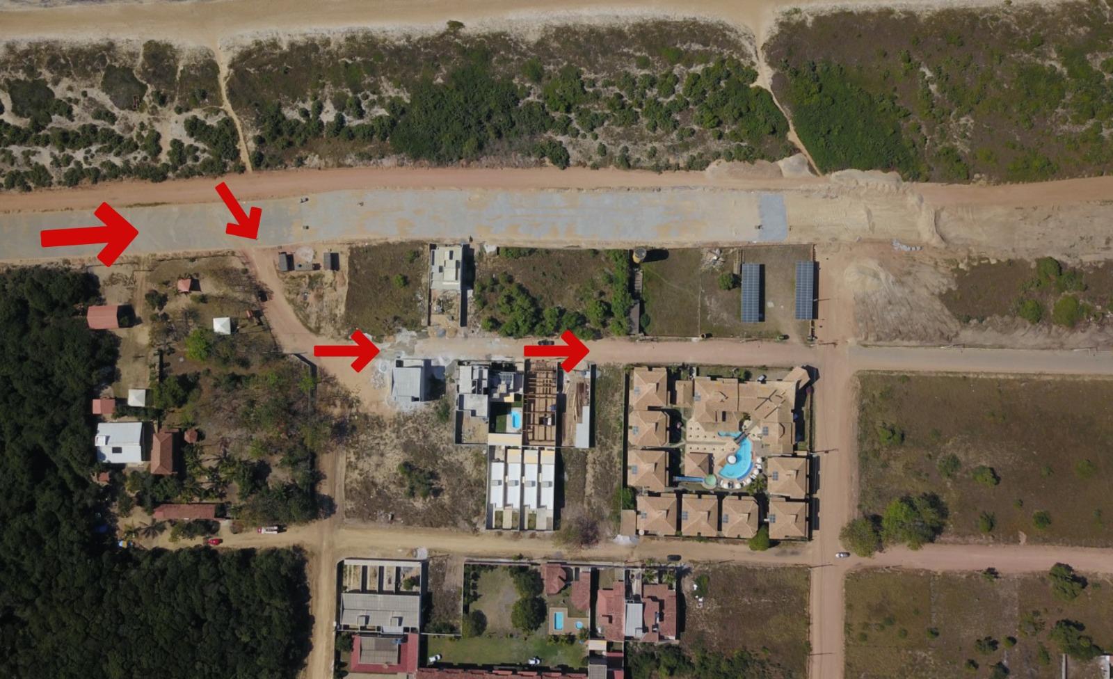 Com a Avenida Oceano Atlântico em obras, Prefeitura cria rota alternativa para não prejudicar o trânsito em Guriri, São Mateus, ES