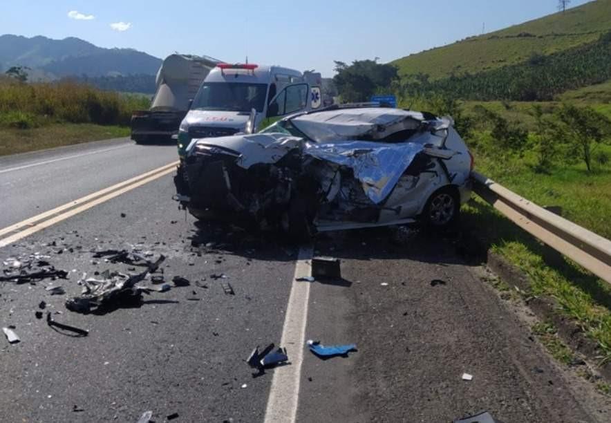 Grave acidente na BR-101, mata motorista e deixa dois feridos no ES