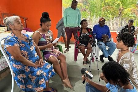 Cinema de Griô leva oficinas audiovisuais para comunidades quilombolas do Norte do ES
