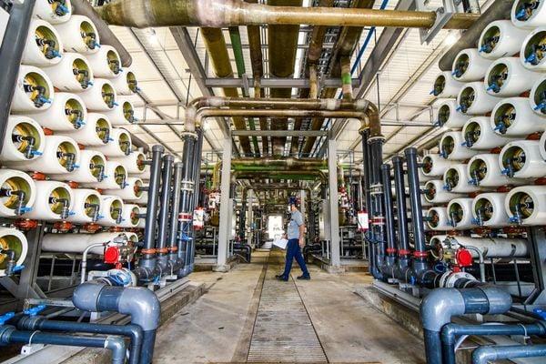 Maior planta de dessalinização do país está no Espírito Santo