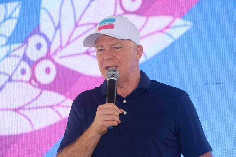 Casagrande entrega obras de reabilitação da Rodovia ES-165, em Conceição do Castelo, ES