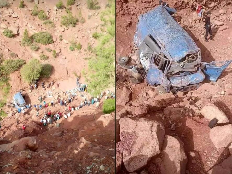Ônibus cai de penhasco e deixa todos os 24 passageiros mortos