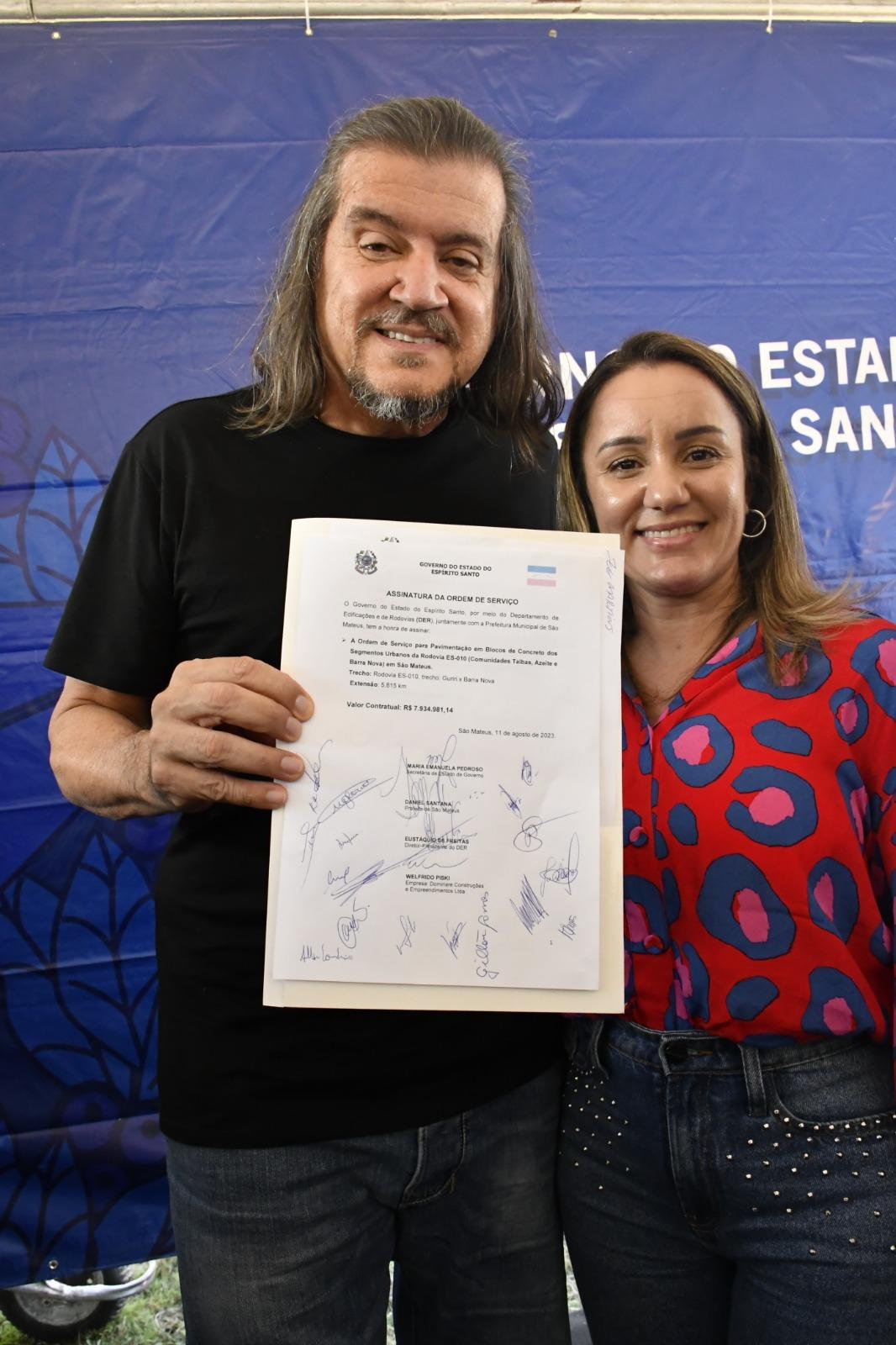 Parceria Prefeitura de São Mateus-Governo do ES: R$ 8 milhões em calçamento para comunidades em Barra Nova Norte