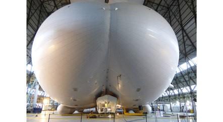 Dirigível com formato de bumbum deve fazer o seu voo inaugural em 2027