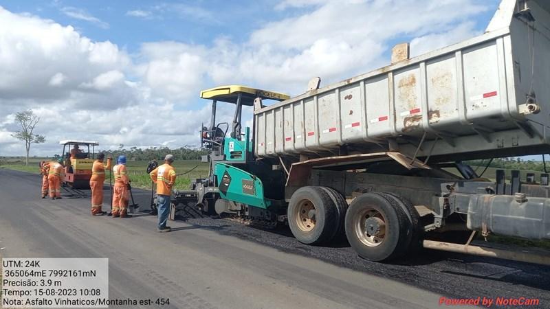 Reabilitação das rodovias ES-209 e ES-130 segue em ritmo acelerado ligando Montanha a Vinhático