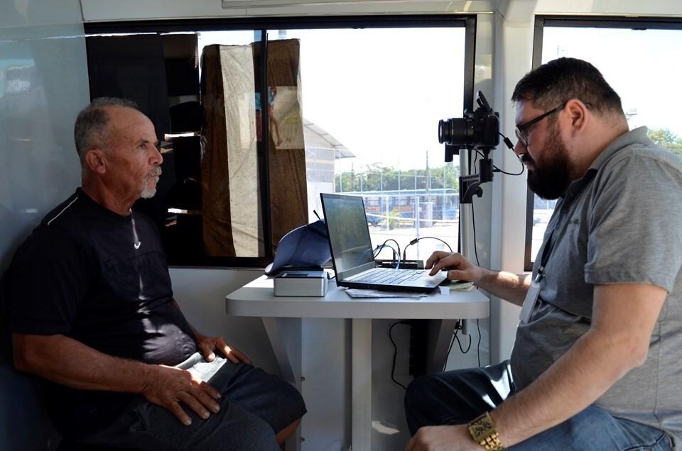Ônibus ‘Detran Itinerante’ realiza atendimentos no Mutirão de Documentação em Conceição da Barra, ES