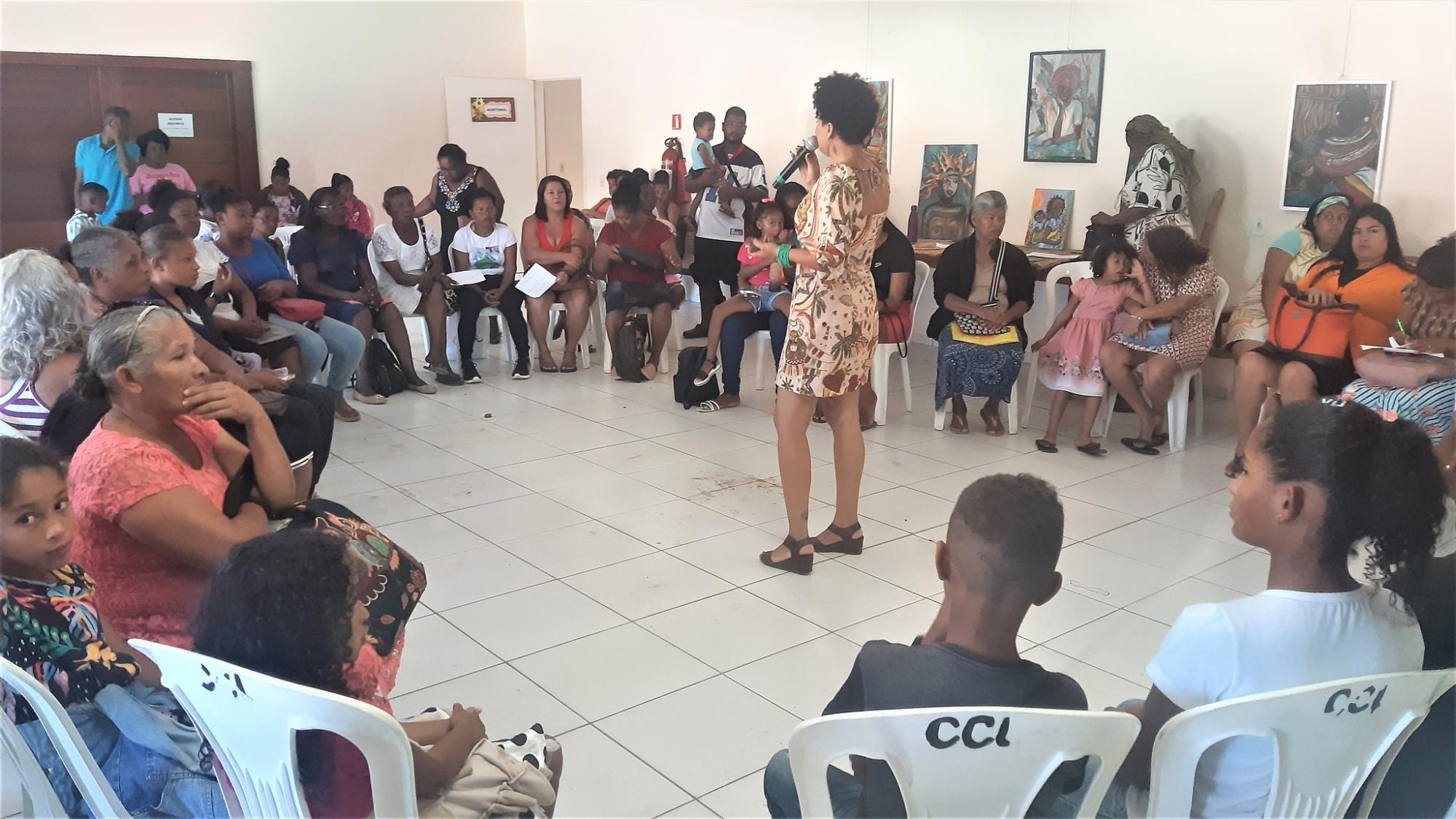 Primeiro dia do Mutirão de Documentos das Trabalhadoras Rurais em Conceição da Barra, no ES, foi muito participativo