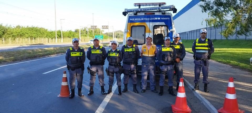 Batalhão de Polícia de Trânsito e DER realizam operação em rodovia do ES