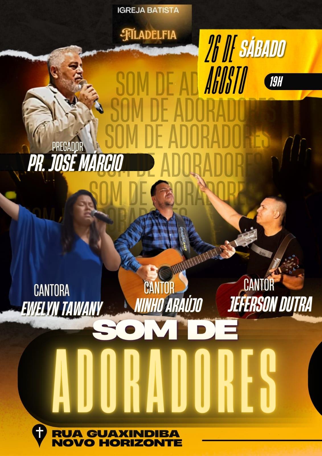 Igreja Batista Filadélfia de Conceição da Barra no ES, realiza culto especial neste sábado (26)