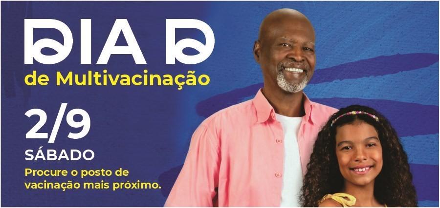 Dia D de Multivacinação no Espírito Santo acontece neste sábado (2)