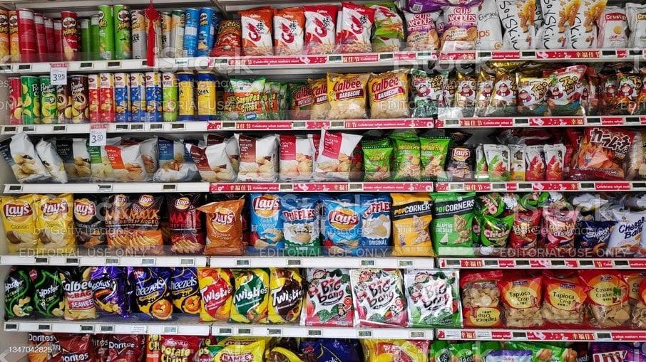 98% dos produtos ultraprocessados no Brasil têm ingredientes nocivos