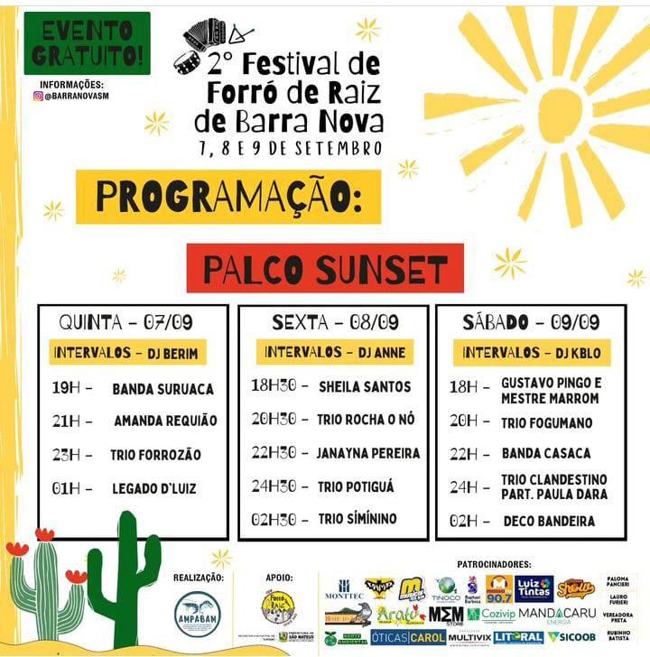 Festival de forró de raiz de Barra Nova Norte em São Mateus no ES, promete encantar com música e paisagens deslumbrantes
