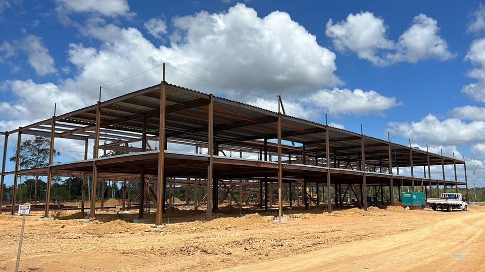 DER-ES avança nas obras do Complexo de Saúde do Norte, em São Mateus, ES