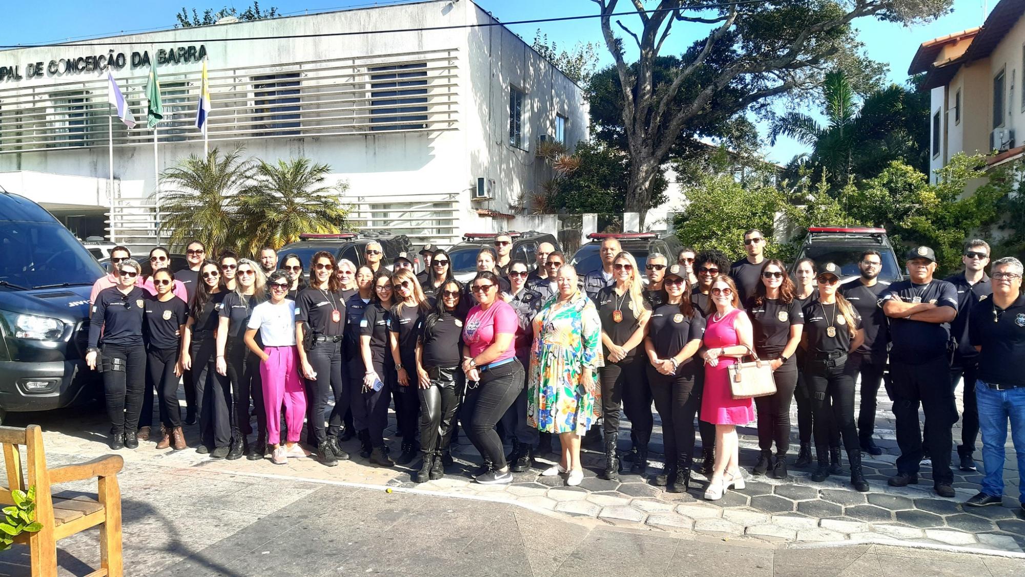 Ação da PCES contra a violência às mulheres movimentou Conceição da Barra, no ES