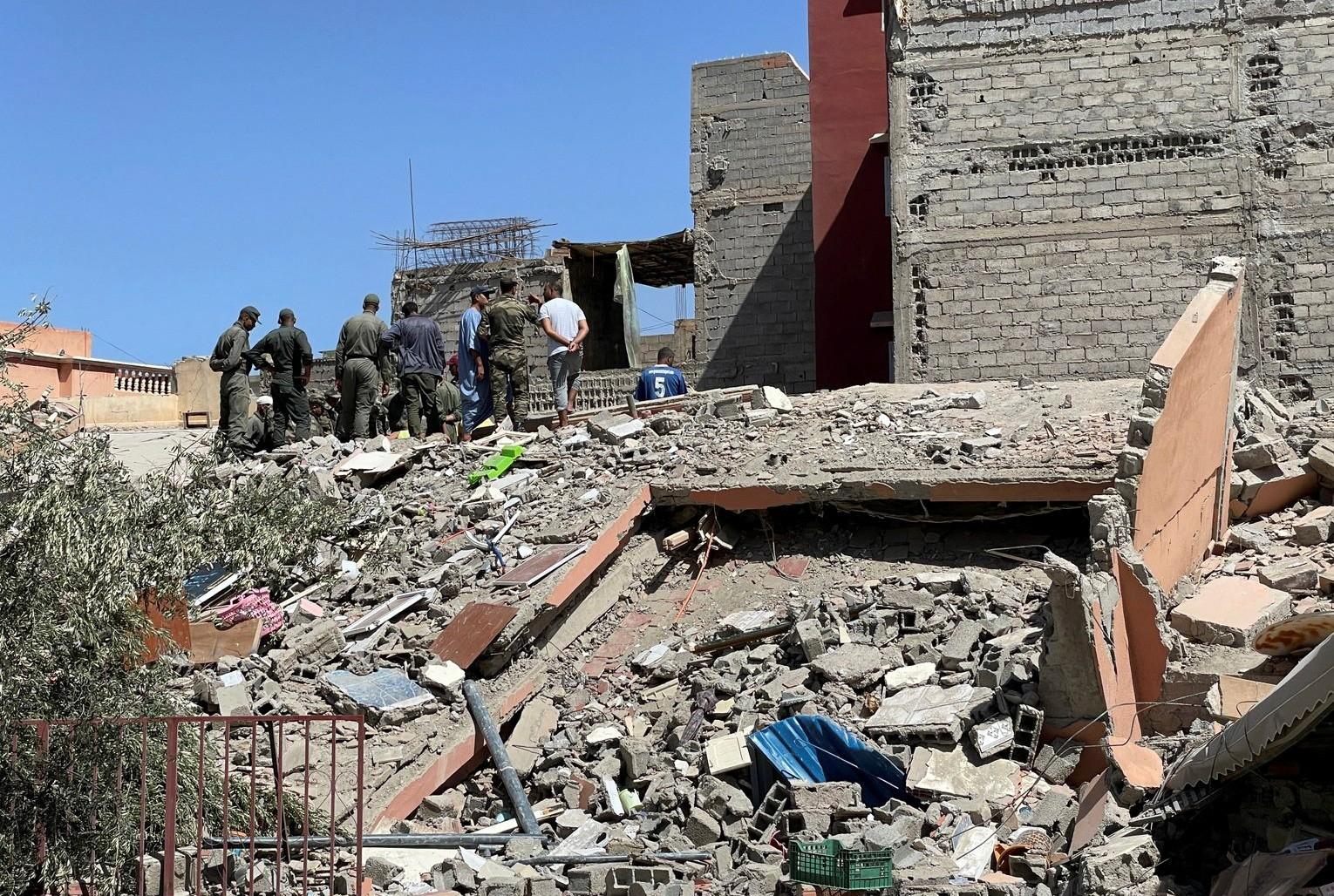 Passa de 800 o número de mortos após forte terremoto no Marrocos