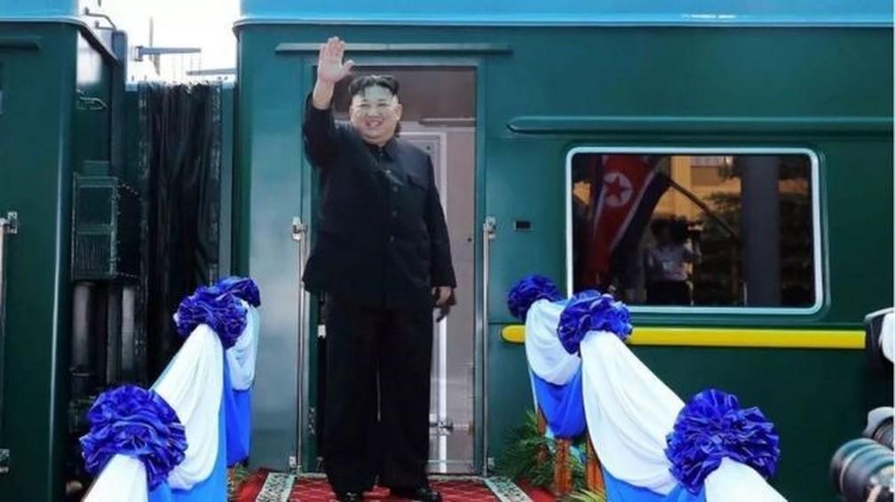 O trem blindado com que Kim Jong-un pretende chegar à Rússia