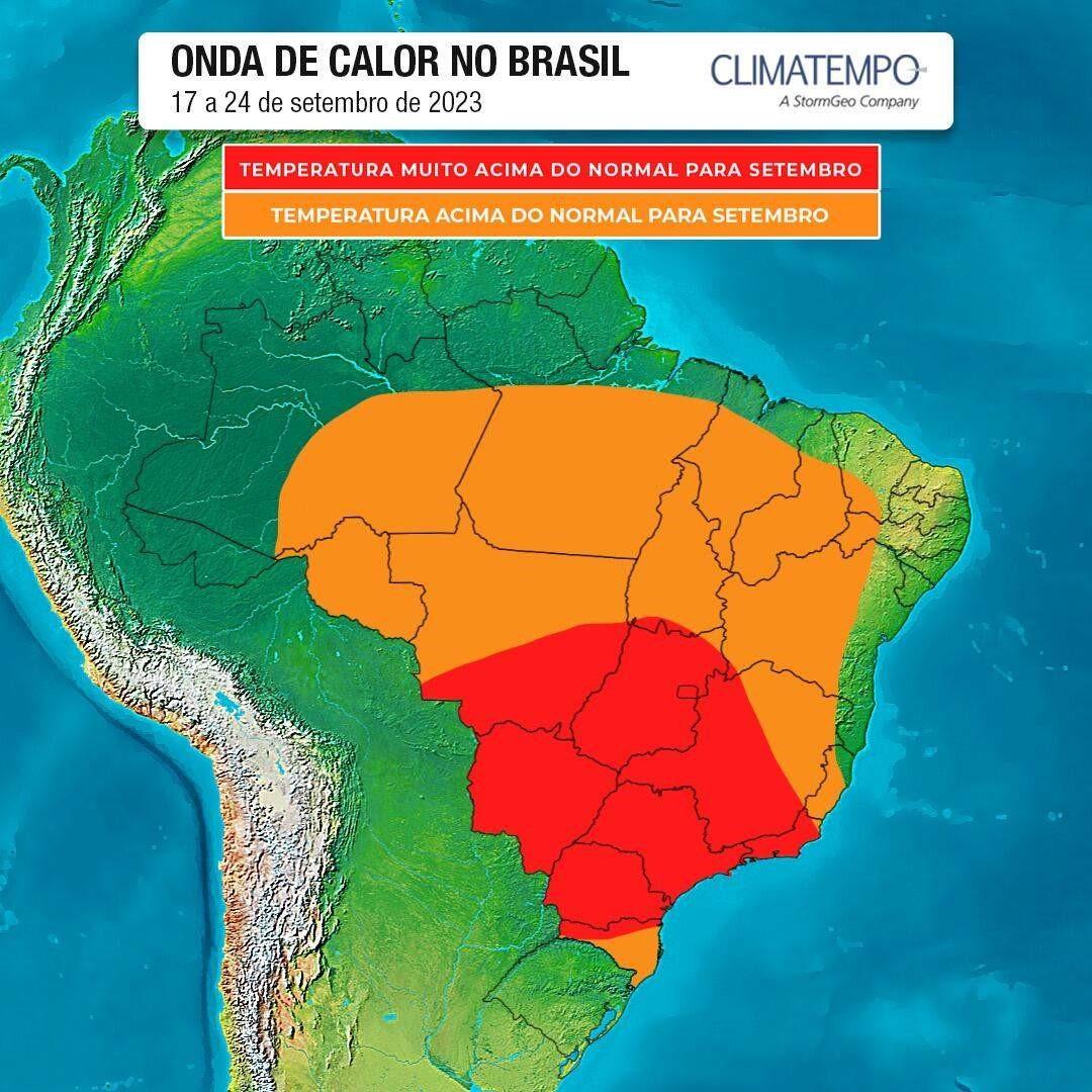 Onda de calor de 40ºC marca fim do inverno; veja previsão do tempo para o ES