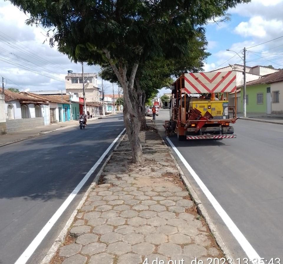 DER-ES conclui revitalização de vias públicas em Pedro Canário. ES