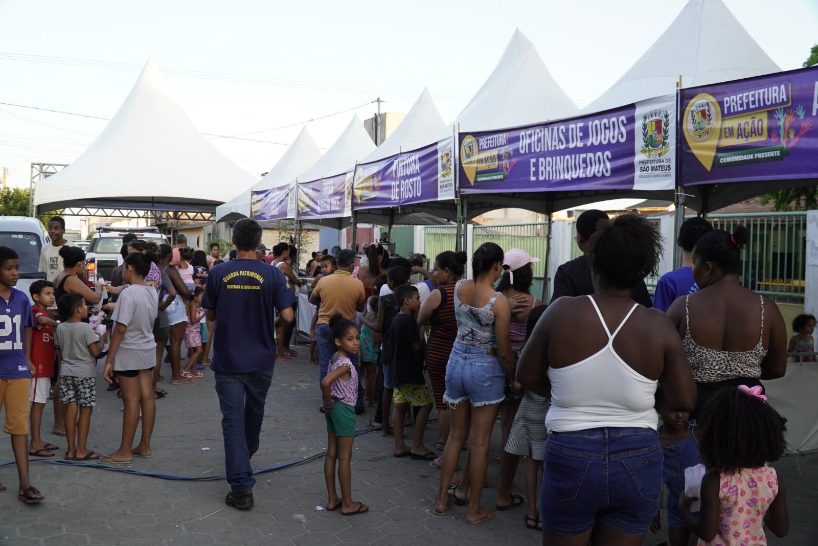 Prefeitura em Ação - Comunidade Presente chega à sua última semana: agora é a vez do Solar Mão Mateus e Cohab, em São Mateus, ES