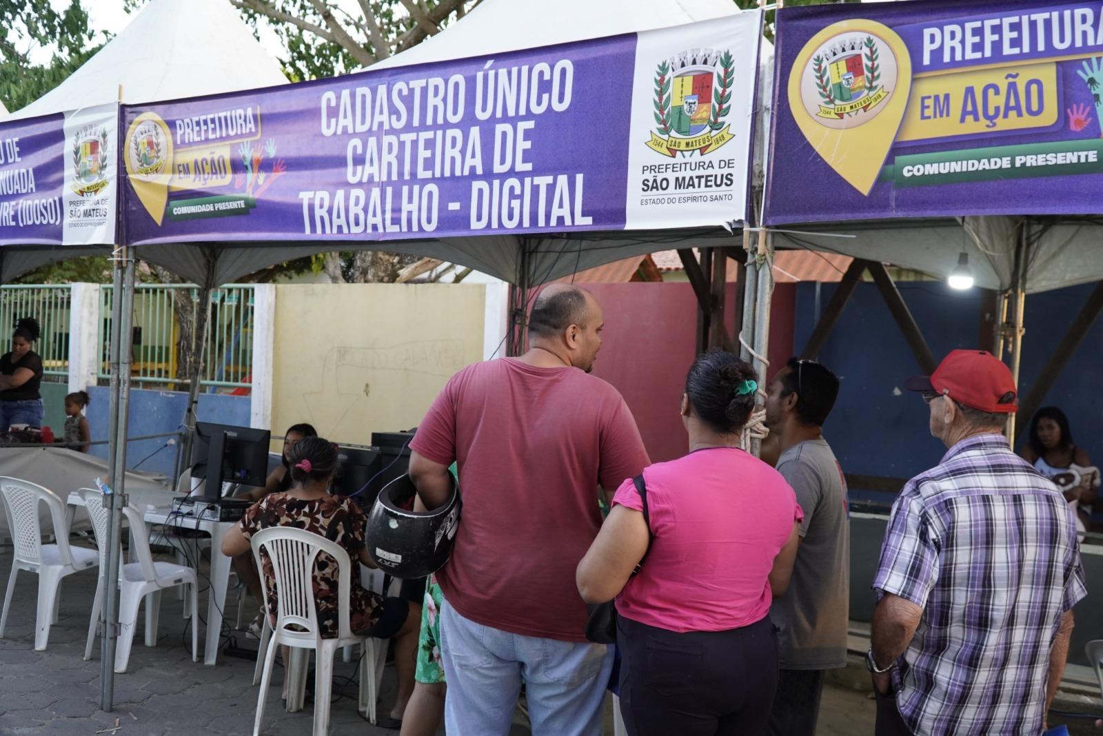 Prefeitura em Ação - Comunidade Presente chega à sua última semana: agora é a vez do Solar Mão Mateus e Cohab, em São Mateus, ES