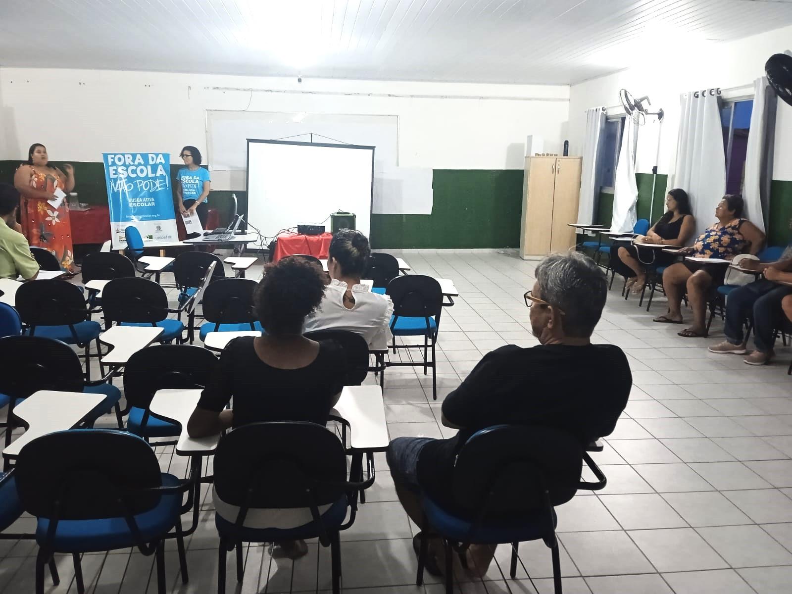 Comitê da Busca Ativa Escolar realiza reuniões nas escolas e nos Cras, em Conceição da Barra, ES