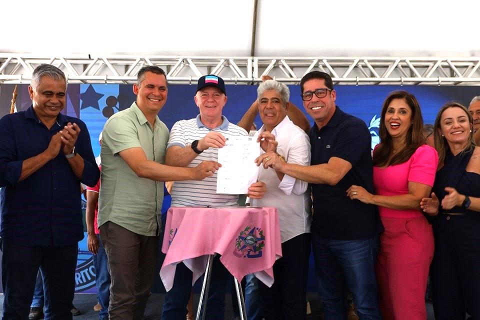 Governo ES início das obras da Fazenda Esperança, em Brejetuba Governo ES início das obras da Fazenda Esperança, em Brejetuba