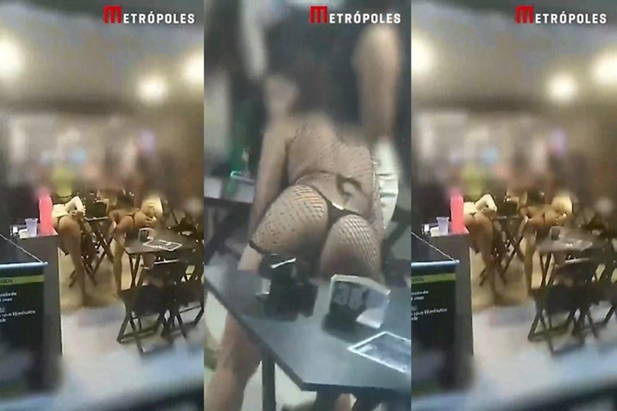 Moradores flagram mulheres seminuas em “bar da putaria”