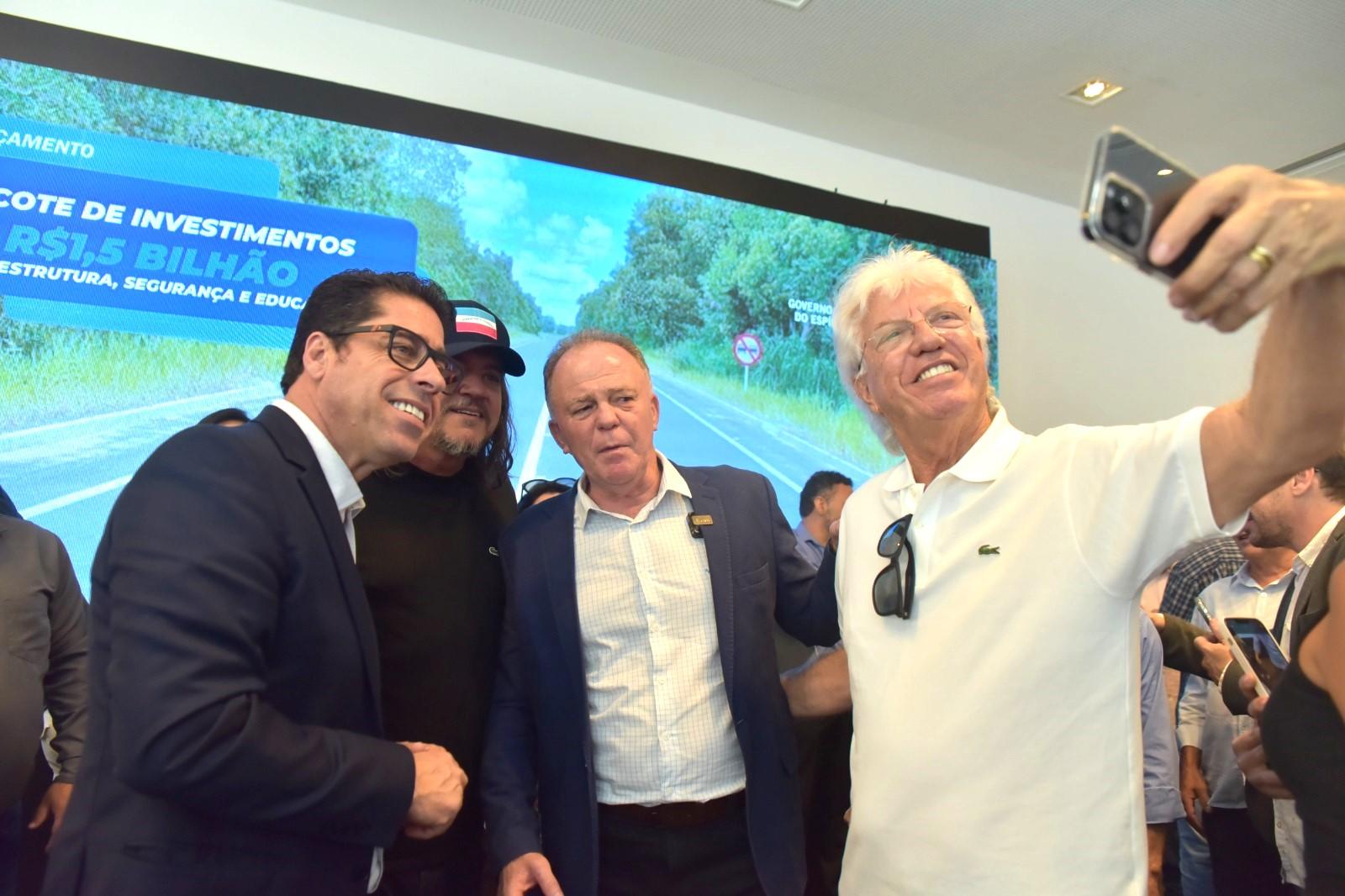 Governo do Estado anuncia investimentos de R$ 1,5 bilhão em vários municípios e reforça parceria com São Mateus, ES Governo do Estado anuncia investimentos de R$ 1,5 bilhão em vários municípios e reforça parceria com São Mateus, ES