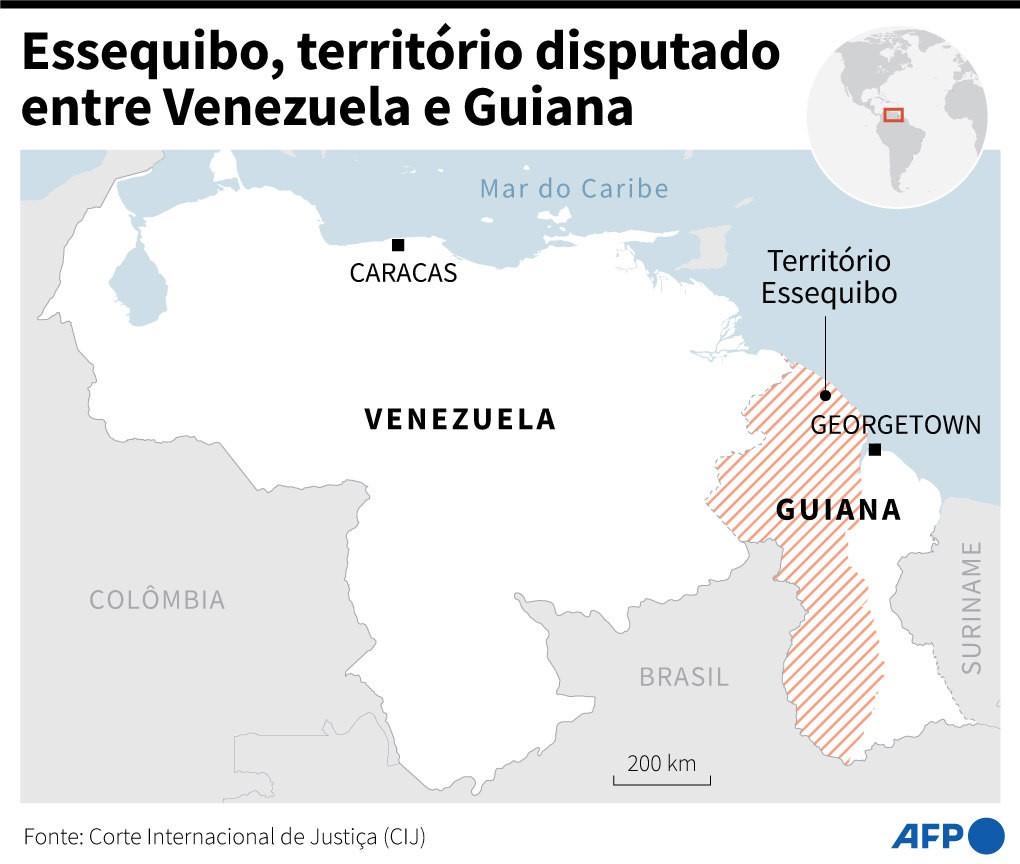 Maduro e presidente da Guiana devem se reunir na quinta-feira; Lula é convidado
