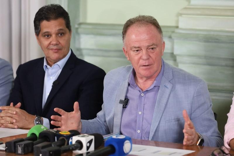 Casagrande anuncia fim do pedágio na Terceira Ponte e Rodovia do Sol, no ES Casagrande anuncia fim do pedágio na Terceira Ponte e Rodovia do Sol, no ES