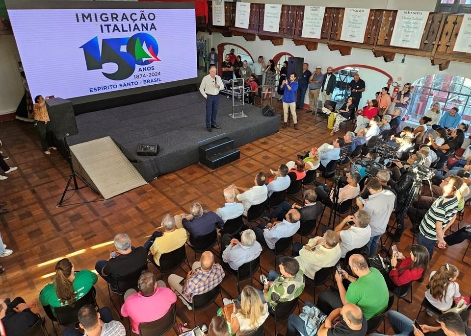 Governo do ES lança calendário dos 150 anos da Imigração Italiana no Brasil