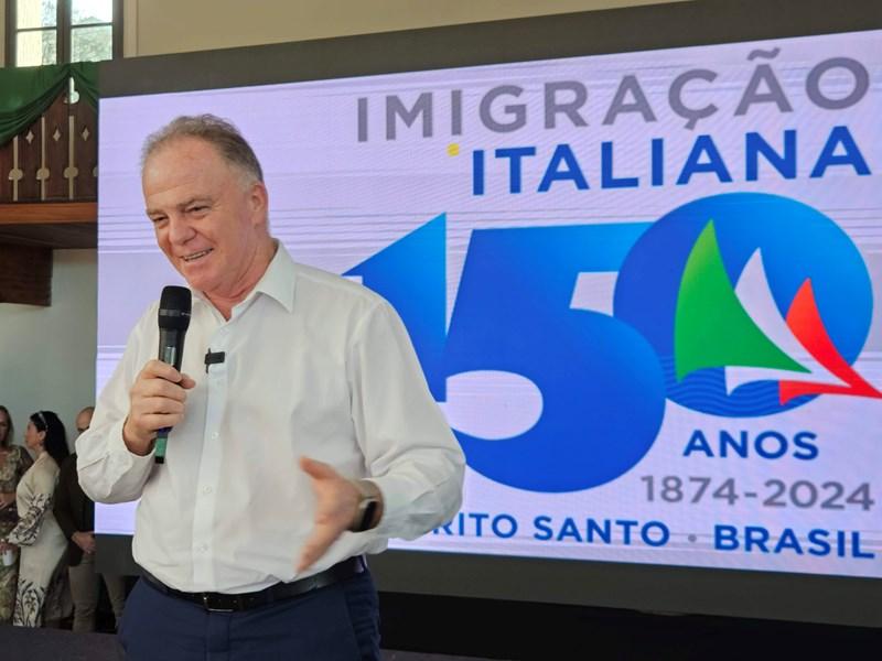 Governo do ES lança calendário dos 150 anos da Imigração Italiana no Brasil