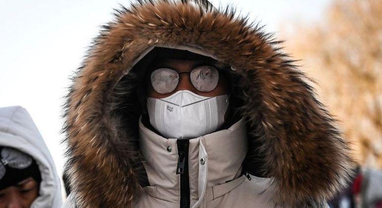China enfrenta onda de frio extremo, com temperaturas de até 33ºC negativos