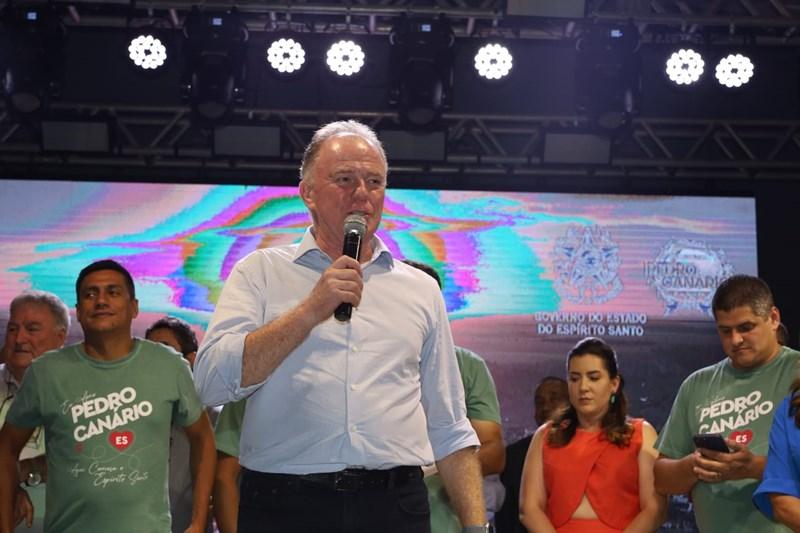 Casagrande inaugura obras de infraestrutura e autoriza novos investimentos em Pedro Canário, ES Casagrande inaugura obras de infraestrutura e autoriza novos investimentos em Pedro Canário, ES