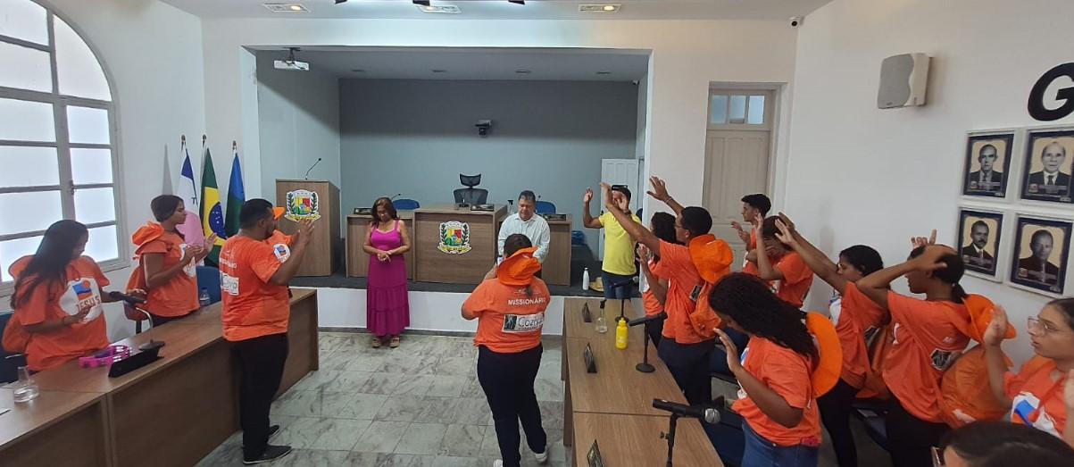 Jesus no Litoral... e no Parlamento de São Mateus, no ES Jesus no Litoral... e no Parlamento de São Mateus, no ES