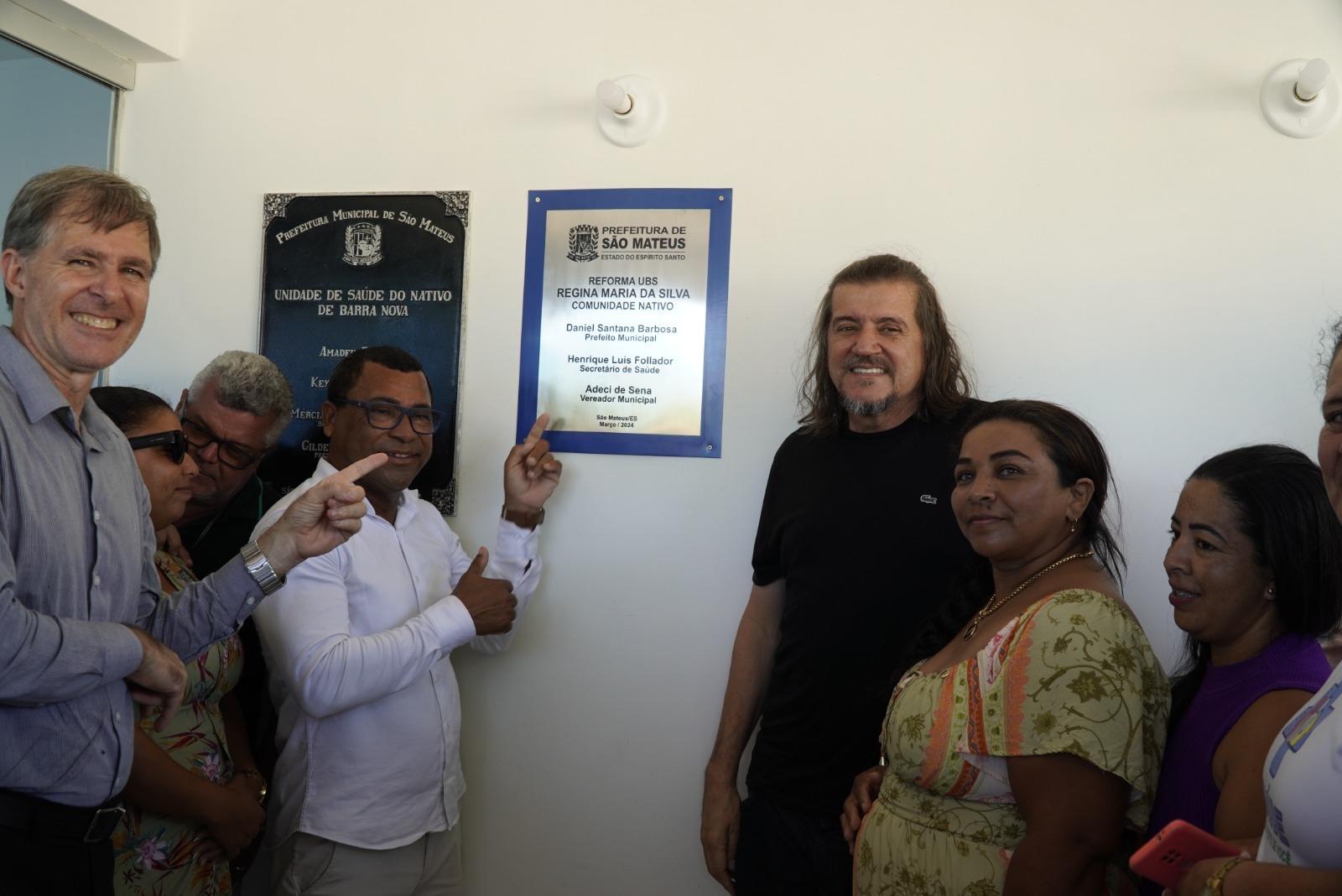 Prefeitura de São Mateus no ES, entrega à comunidade do Nativo a unidade de saúde totalmente reformada Prefeitura de São Mateus no ES, entrega à comunidade do Nativo a unidade de saúde totalmente reformada