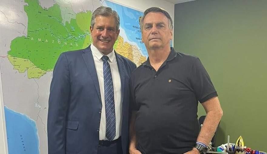 Em Brasília, Coronel Ramalho se filia ao PL com apoio de Bolsonaro Em Brasília, Coronel Ramalho se filia ao PL com apoio de Bolsonaro