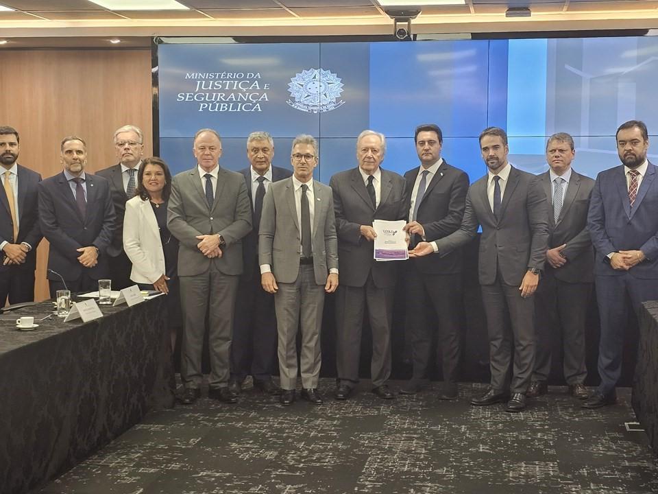 Casagrande participa de agenda da Segurança Pública com governadores do Cosud