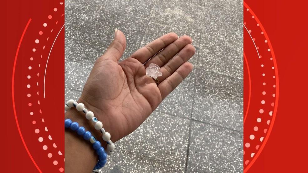 Chuva com granizo atinge cidades do Sul do ES uma semana após enchente histórica; Grande Vitória fica embaixo d'água