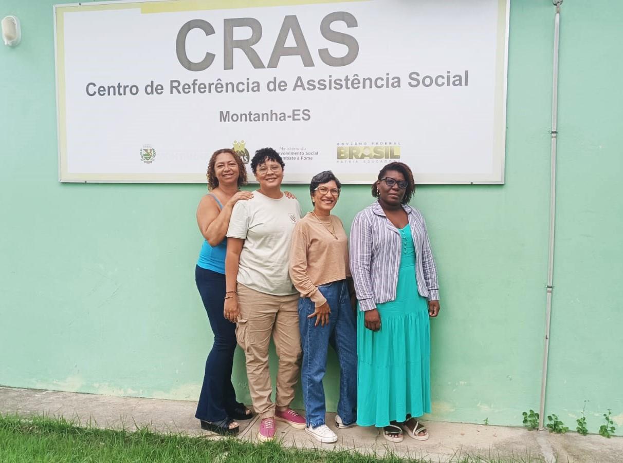 Equipe da SEMAS participa do encontro “Programa Suzano de Educação, em Montanha, no ES