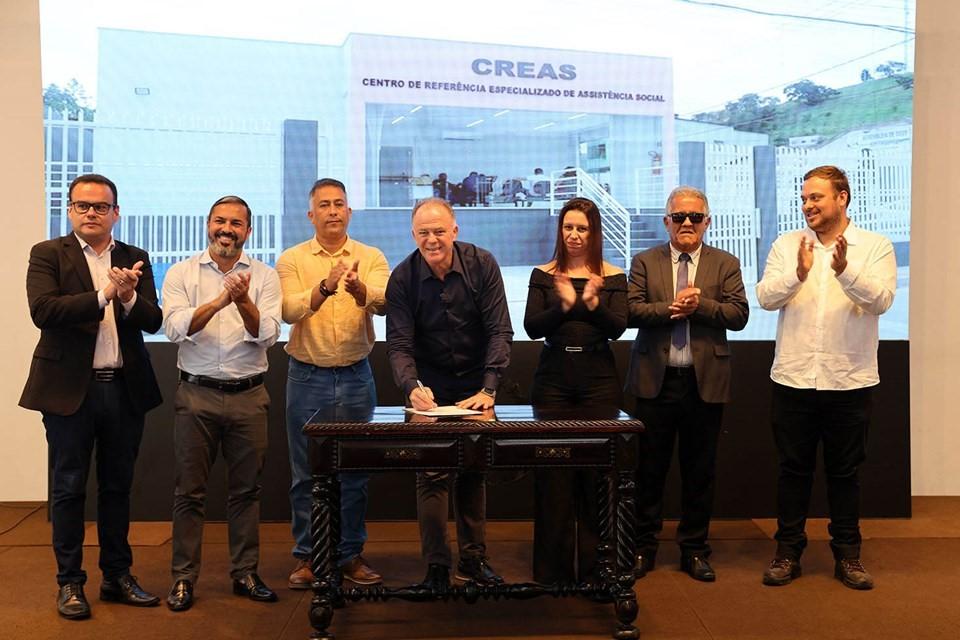 Casagrande anuncia recursos para construção e reforma de 145 equipamentos socioassistenciais no ES Casagrande anuncia recursos para construção e reforma de 145 equipamentos socioassistenciais no ES